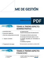 Informe de Gestión - Febrero 2023