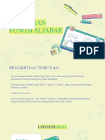 Turunan Fungsi Aljabar