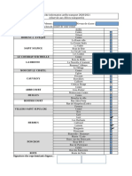 Fiche Information Arrêts Transport 2020/2021 (Réservée Aux Élèves Transportés)