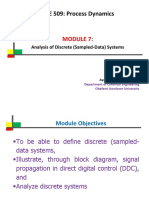 WEEK 7 MODULE 7 - Analysis of Discrete Systems2