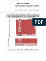 Gestor de Cenário: Cenários... Na Janela Do Gestor, Clique em Adicionar, Onde Criaremos As Respetivas