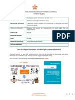 Proceso de Gestión de Formación Profesional Integral Formato Taller 1