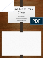 Línea de Tiempo Teoría Celular: III B de Secundaria Carlos Gabriel Cano Luque Profesor: Ronald Acosta