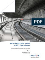 S-P-01375 EPD ALSTOM Metro Electrification System 1,5KV - Rigid Catenary