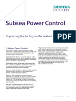 Subsea Power Control