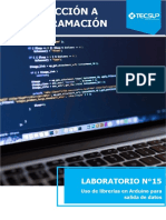 Laboratorio 15 - Uso de Librerías en Arduino para Salida de Datos