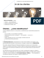 La Identificación de Los Clientes (2023) - IEDGE Business School