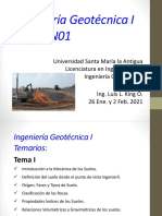 Ingeniería Geotécnica I Grupo N01