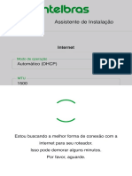 Assistente de Instalação: Automático (DHCP)