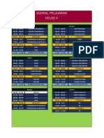 Jadwal Pelajaran