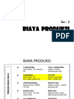 Sesi 5 - Biaya Produksi