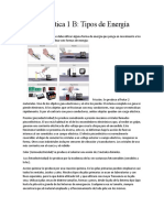 Practica 1 B: Tipos de Energía