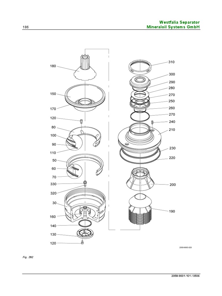 Gea Westfalia Osd 6 91 067 Parts List Pdf Industrial Processes