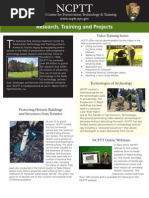 Download NCPTT Research Training  Projects by National Center for Preservation Technology and Training SN63767583 doc pdf