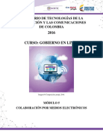 Modulo 5 - Colaboración Por Medios Electrónicos