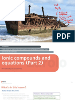 4B Ionic Compounds and Equations Part 2 - Edrolo - Study Notes Annotated