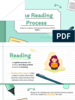 Reading is a Thinking Process