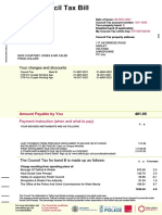 Your Charges and Discounts: Amount Payable by You Payment Instruction (When and What To Pay)