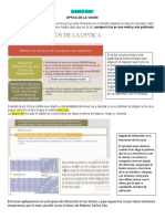 Ojo y lentes: refracción, dioptrías y puntos focales