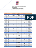 JADUAL KOKURIKULUM