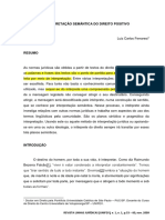 Texto 3. Interpretação Semântica Do Direito Positivo