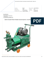 Cement Grouting Pump - Catalogue