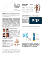 Chromosomal Mutations