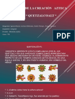 Mito de La Creación Azteca " Quetzalcoalt "