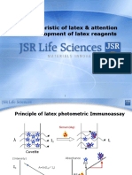 Characteristic of Latex & Attention in Development of Latex Reagents