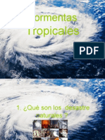 Tormentas tropicales: formación y prevención