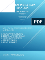 Sistem Indra Pada Manusia: Disusun Oleh