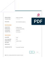 Receipt: Beneficiary Details