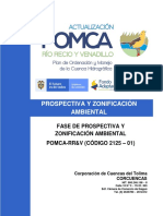 Fase de Prospectiva Y Zonificación Ambiental Pomca-Rr&V (Código 2125 - 01)