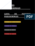 Poderes Paranormais