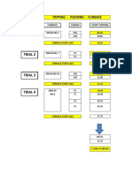 Trial 2: Tapping - Pouring - Furnace Trial 1