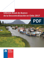 137 Informe de Avance de La Descentralización Chile 2017 SUBDERE 2018
