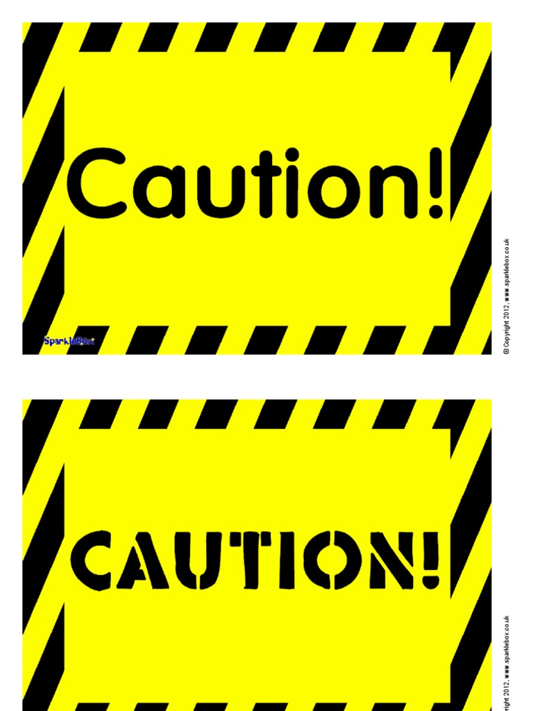 Warning Signs PDF