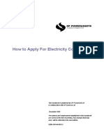 How To Apply For Electricity Connection