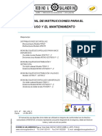 Manual de Instrucciones para El Uso Y El Mantenimiento: Diseño Y Fabricación DE Bozaladoras Y Capsuladoras