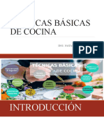 TECNICAS BÁSICAS DE COCINA Nathy