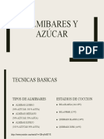 Almibares y Azúcar