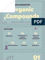 Lesson 1 Organic Compounds