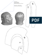 Zemo Mask Pattern - A3 Paper Sized