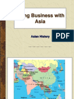 Doing Business With Asia: Asian History