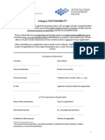 Formular Sustainability