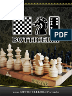 Peças e tabuleiros de xadrez da Botticelli