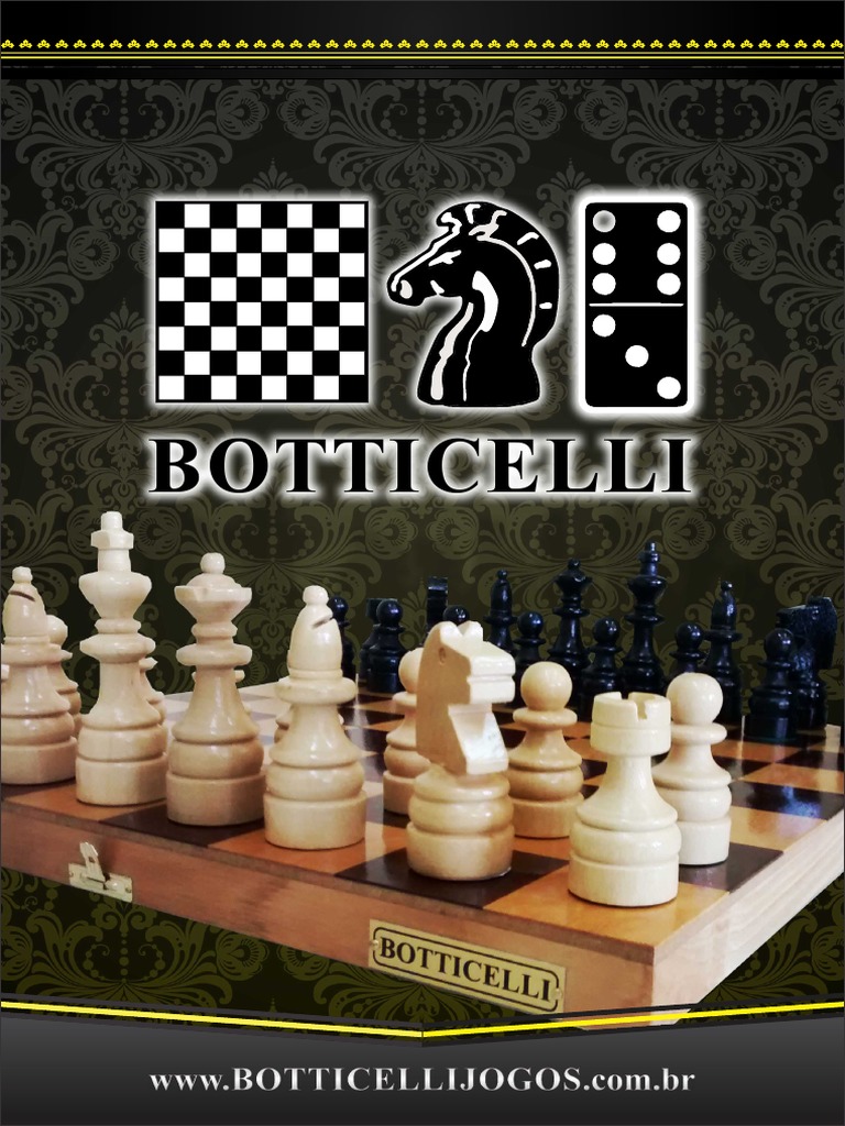Catalogo - Botticelli OFICIAL | PDF | Xadrez | Jogos