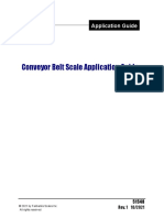 Conveyor Belt Scale Application Guide