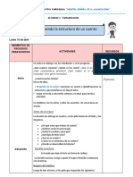 Sesion N°03 Estructura de Un Cuento