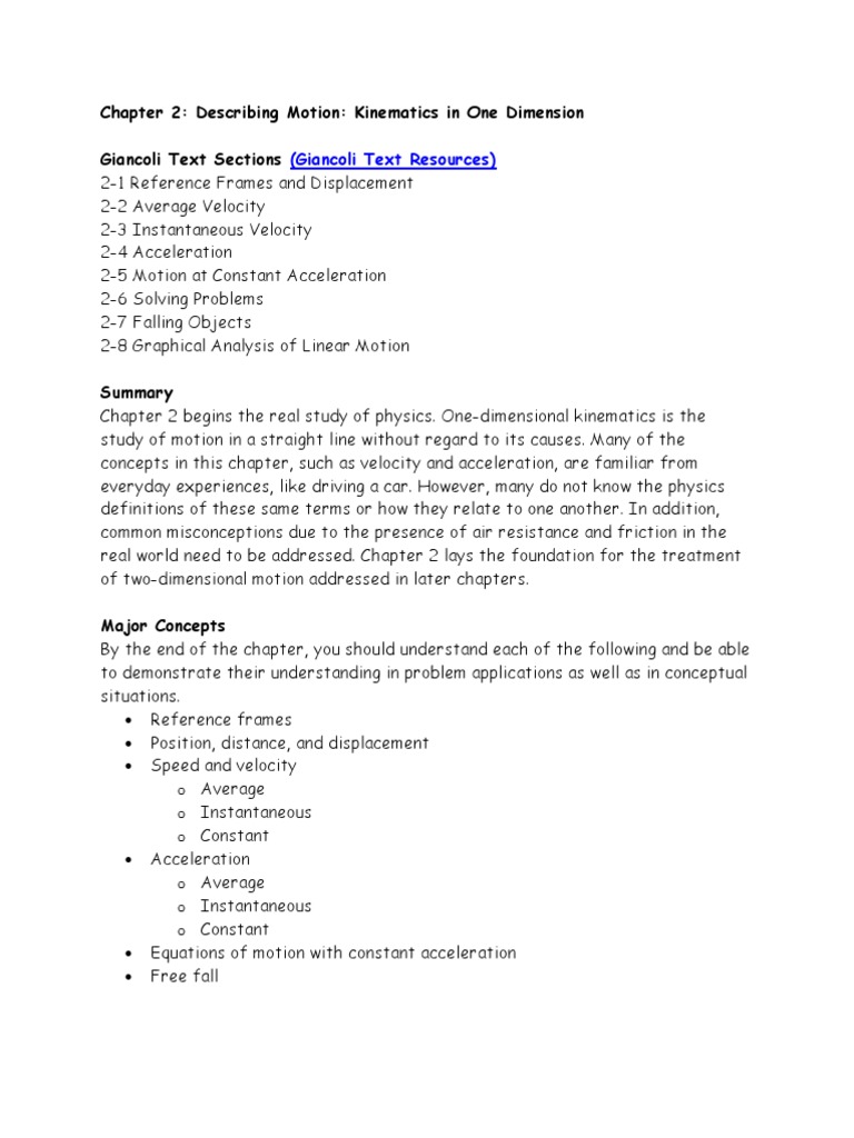 Chapter 2 Pre Lecture Outline | PDF